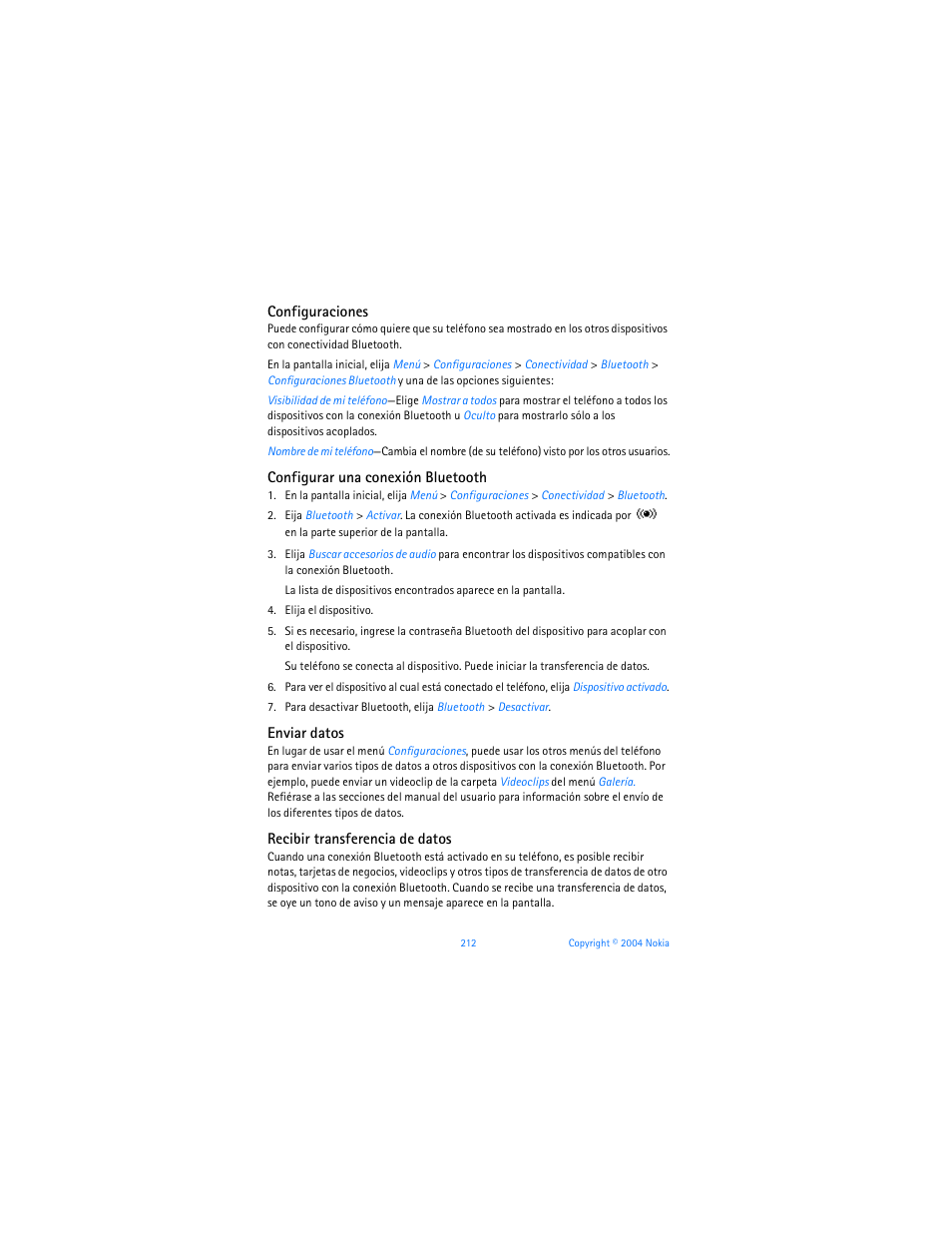 Nokia 6255i User Manual | Page 213 / 233