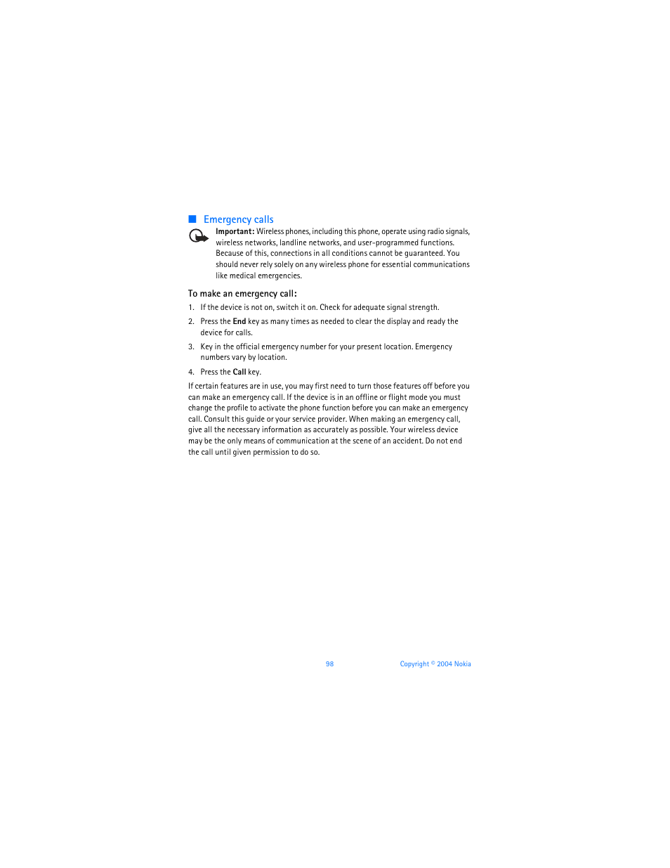Nokia 6255i User Manual | Page 99 / 233