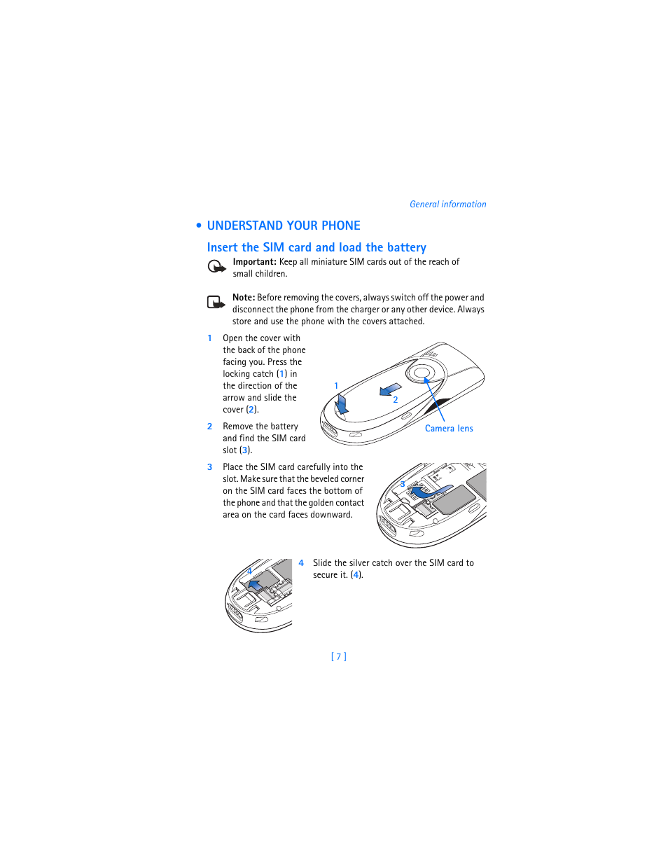 Understand your phone | Nokia 3620 User Manual | Page 16 / 209