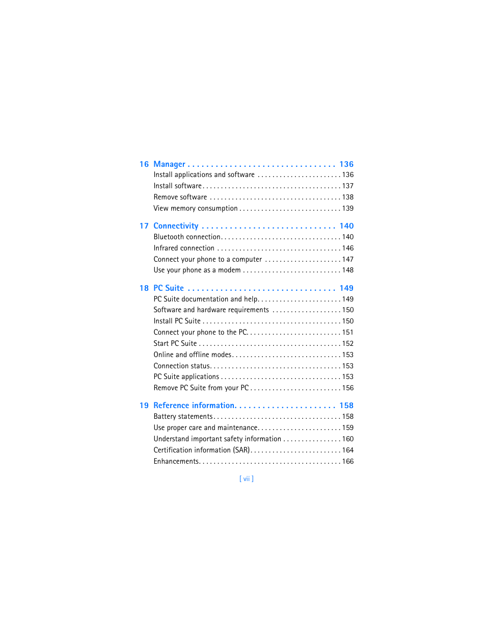 Nokia 3620 User Manual | Page 8 / 209