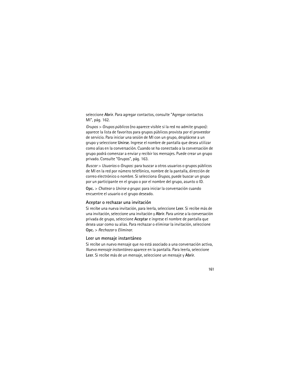 Nokia 3555 User Manual | Page 162 / 241