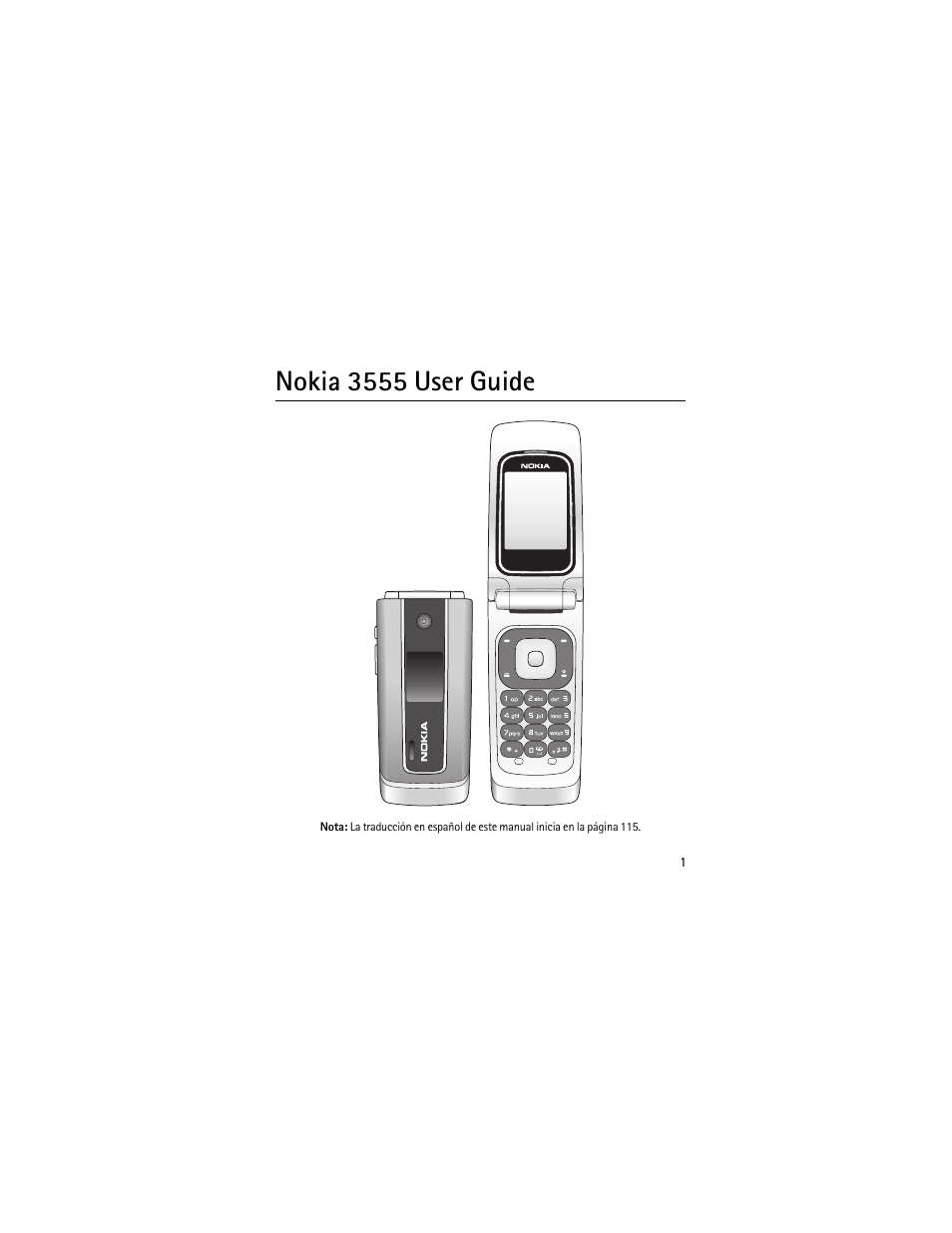 Nokia 3555 user guide | Nokia 3555 User Manual | Page 2 / 241