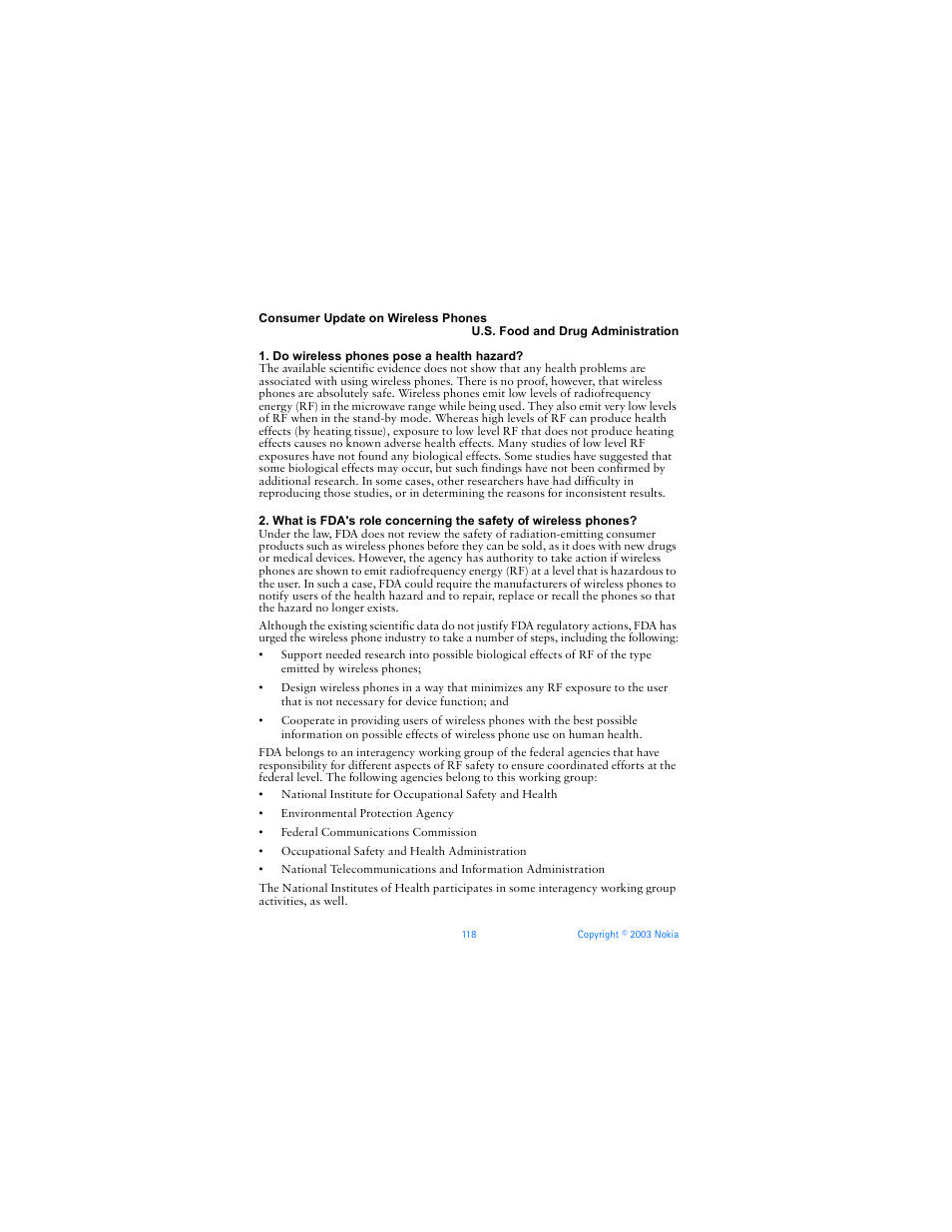 Nokia 6560 User Manual | Page 126 / 136