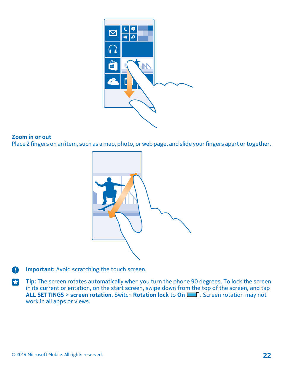Nokia Lumia 1020 User Manual | Page 22 / 116
