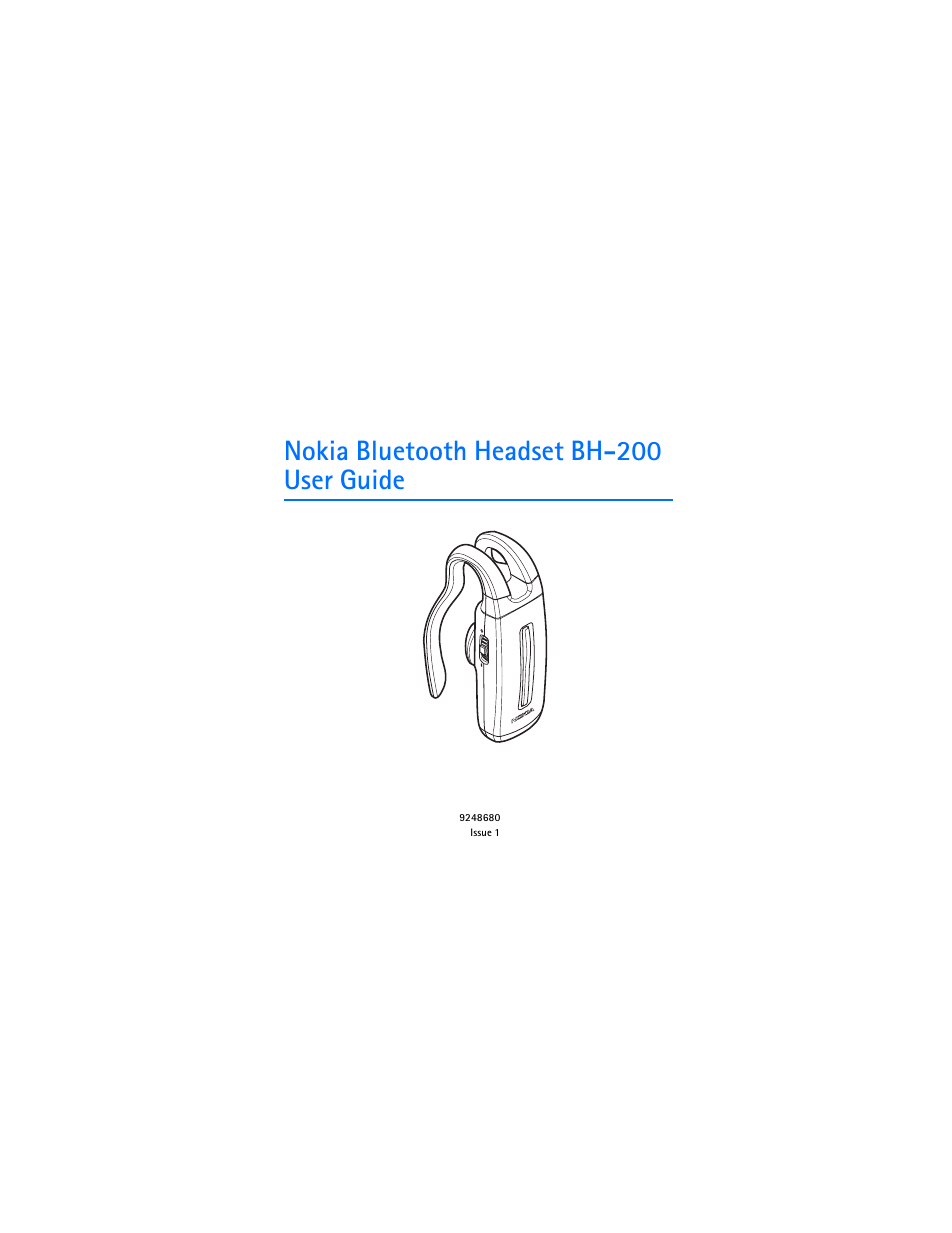 Nokia BH-200 User Manual | 70 pages