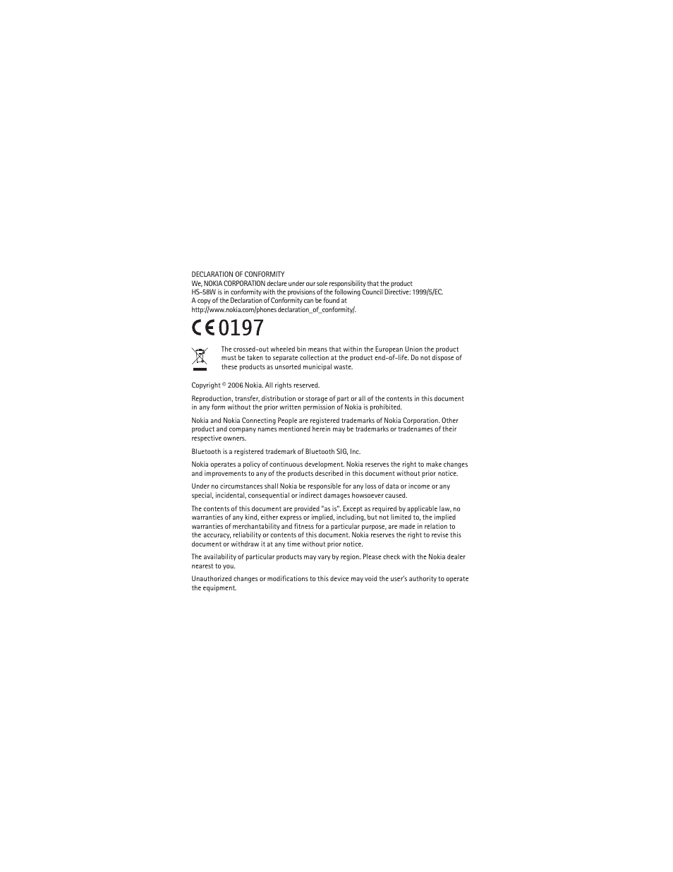 Nokia BH-200 User Manual | Page 2 / 70