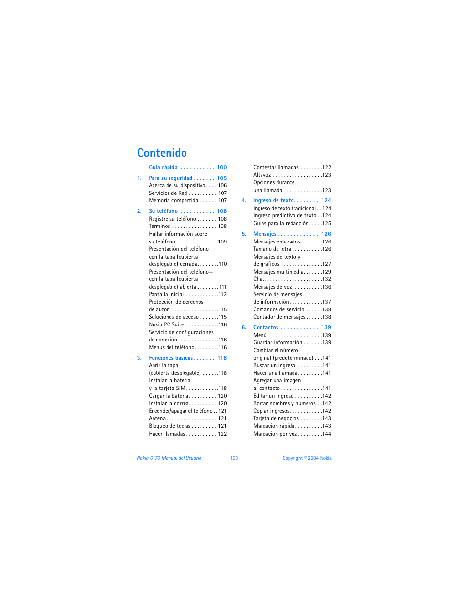 Nokia 6170 User Manual | Page 104 / 209