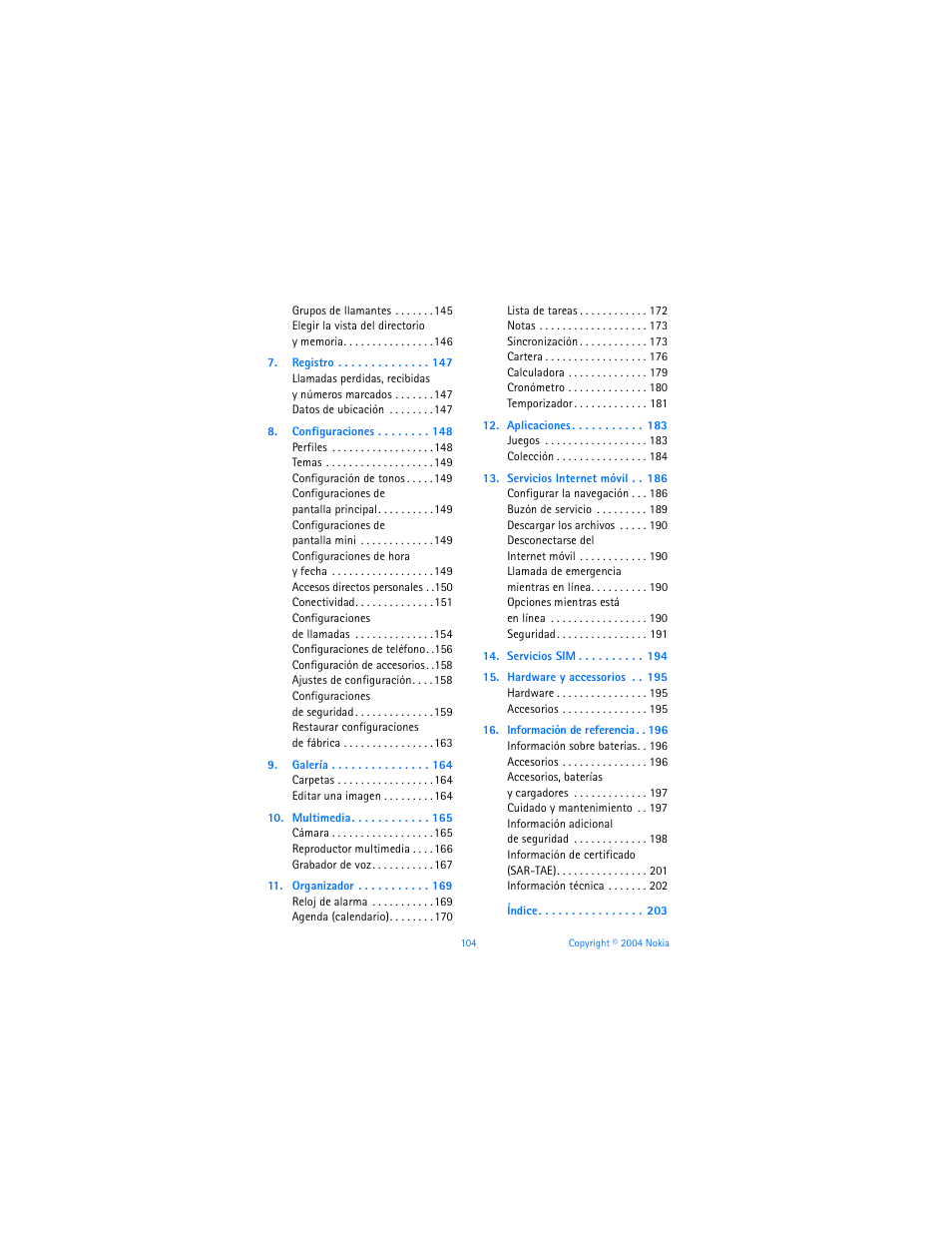 Nokia 6170 User Manual | Page 105 / 209