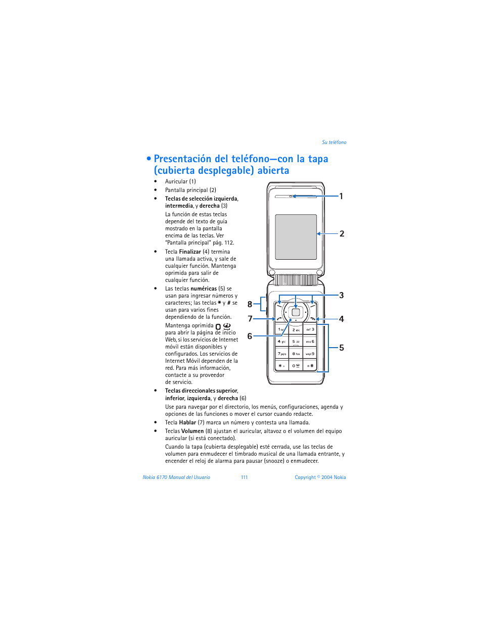 Nokia 6170 User Manual | Page 112 / 209