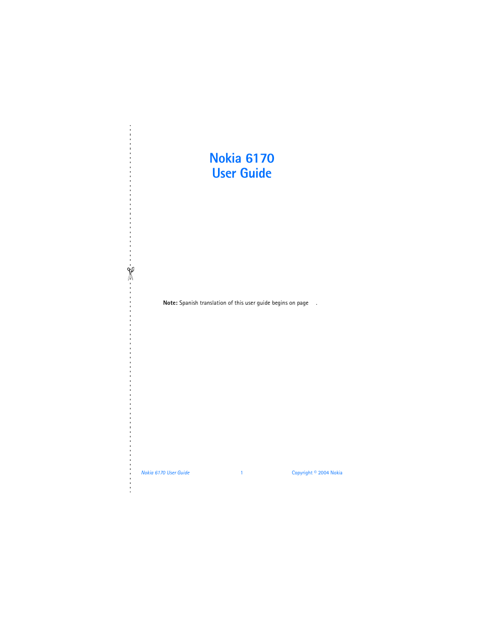 Nokia 6170 user guide | Nokia 6170 User Manual | Page 2 / 209