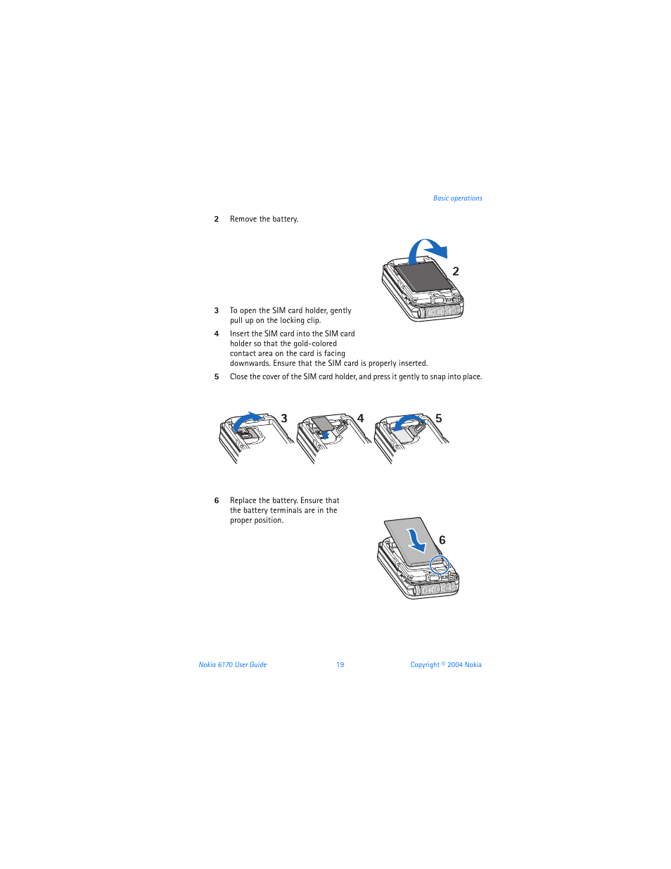 Nokia 6170 User Manual | Page 20 / 209