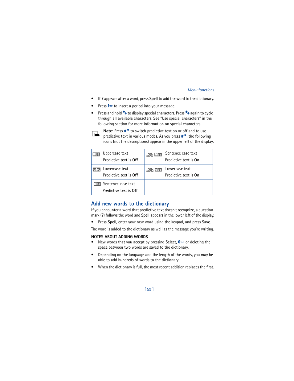 Nokia 6100 User Manual | Page 68 / 193