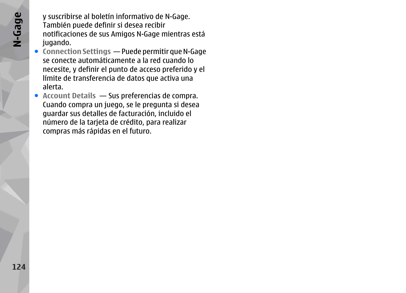 N-gage | Nokia N79 User Manual | Page 310 / 398