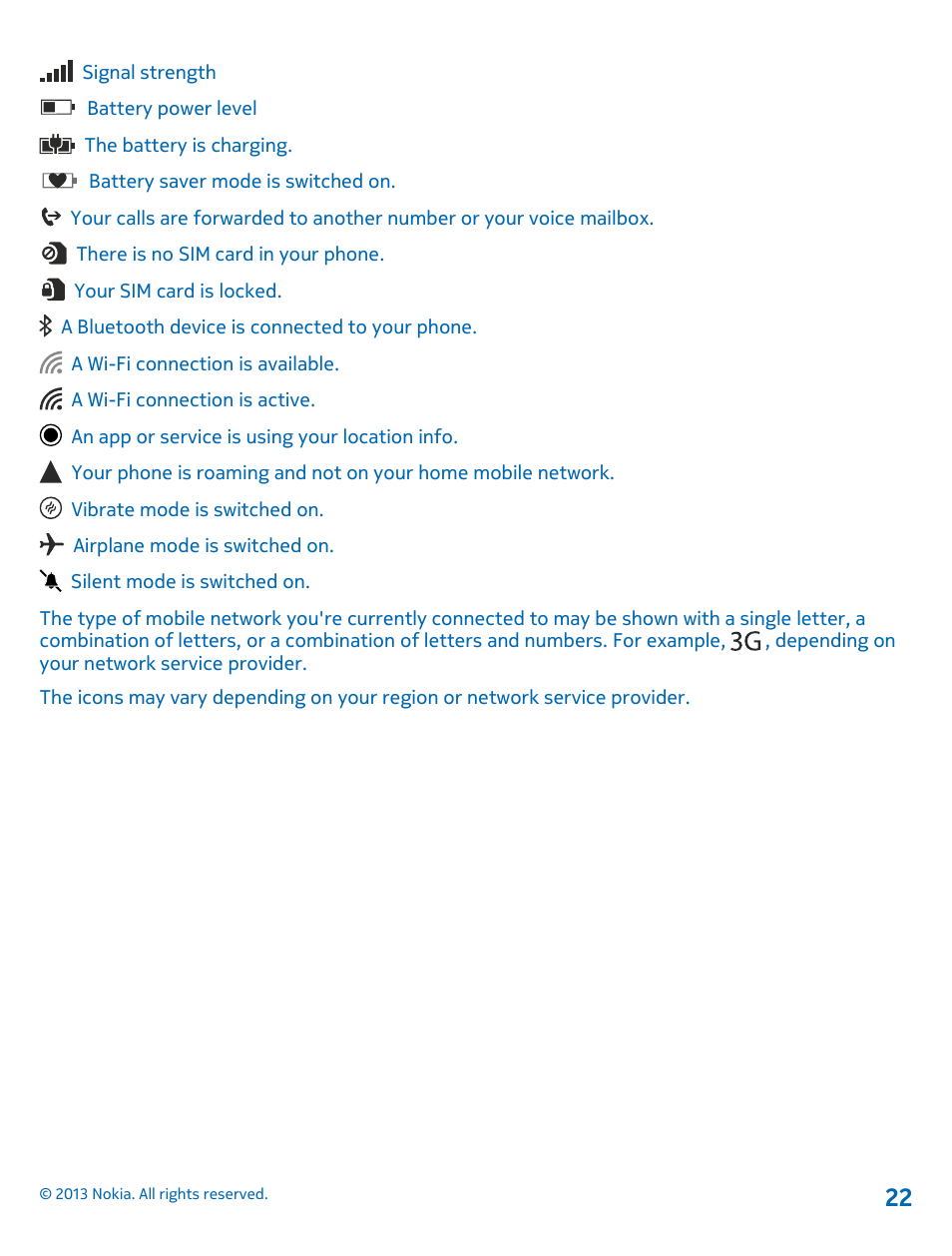 Nokia Lumia 810 User Manual | Page 22 / 116