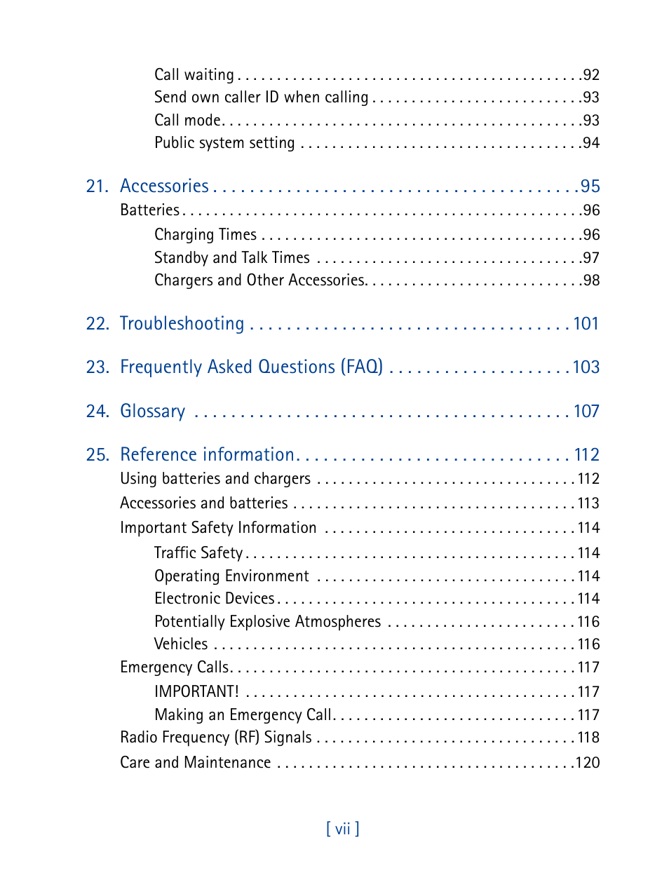 Nokia 7160 User Manual | Page 10 / 141