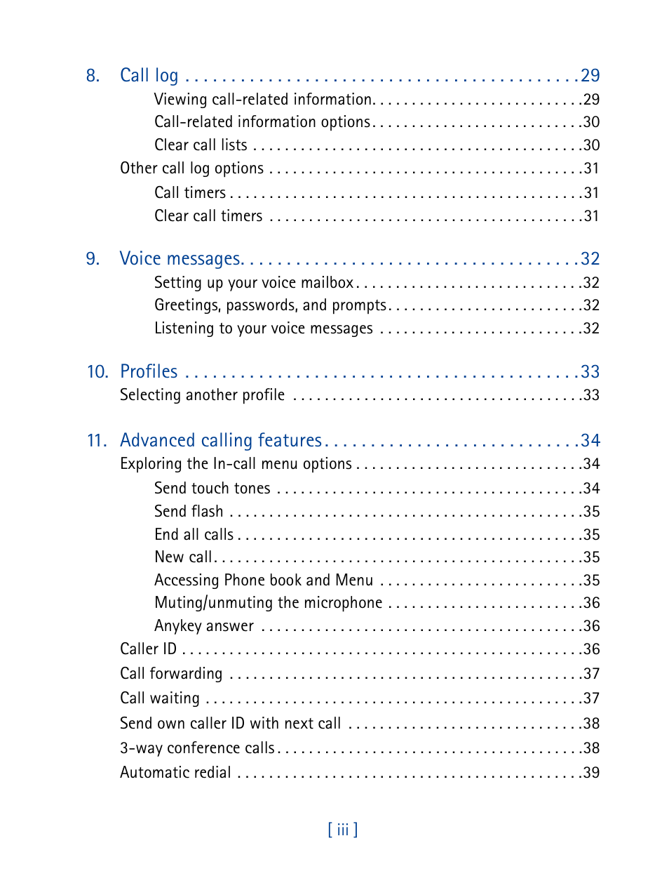 Nokia 7160 User Manual | Page 6 / 141