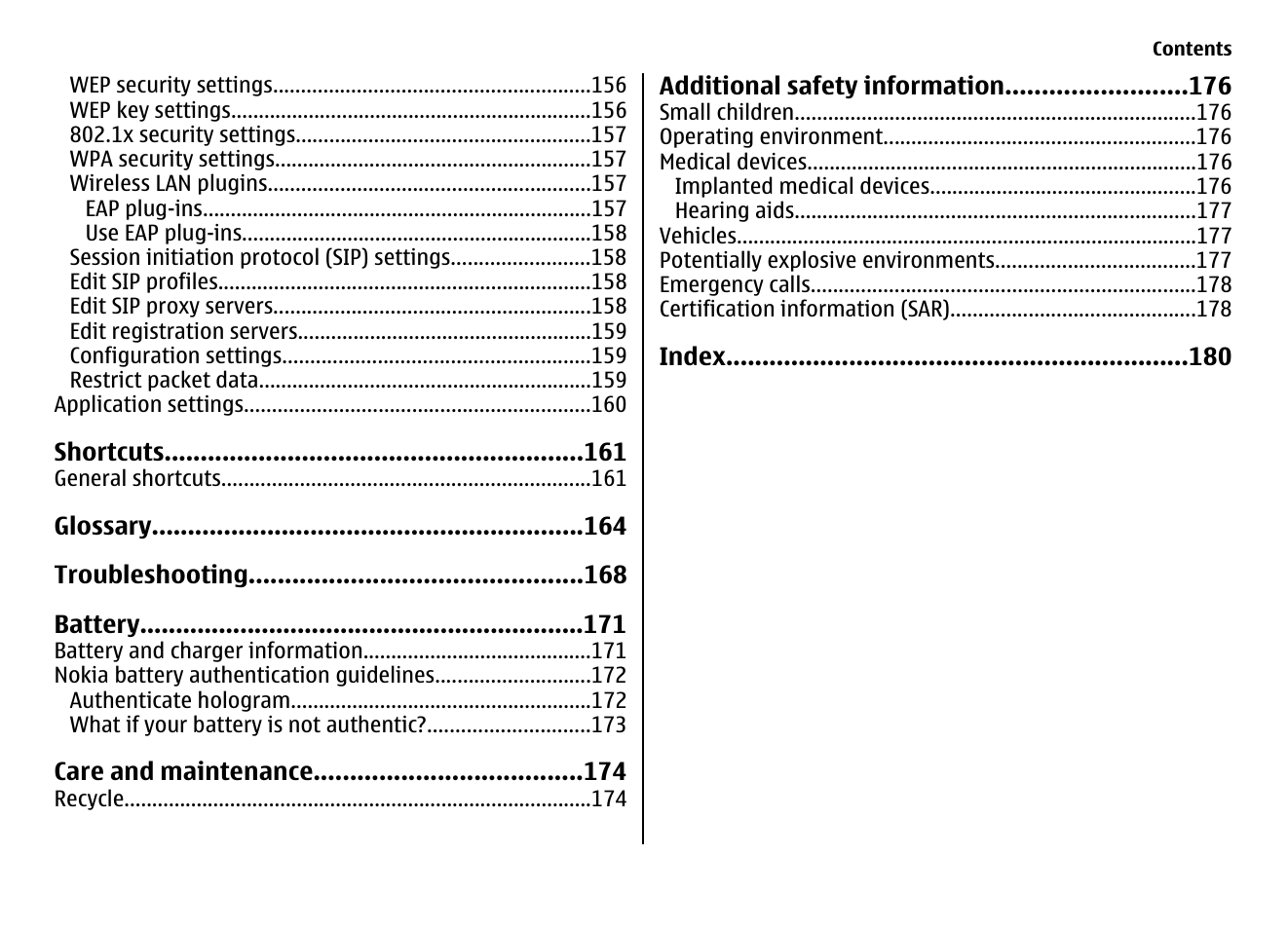 Nokia E75 User Manual | Page 11 / 397