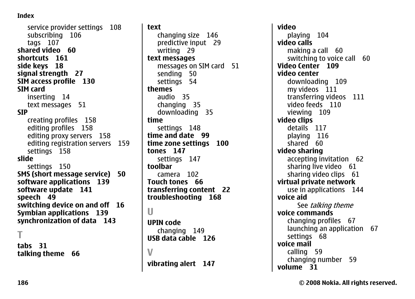 Nokia E75 User Manual | Page 186 / 397