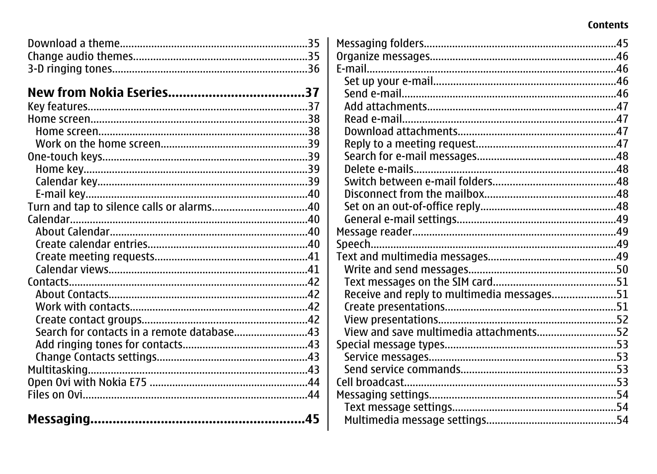 Nokia E75 User Manual | Page 5 / 397
