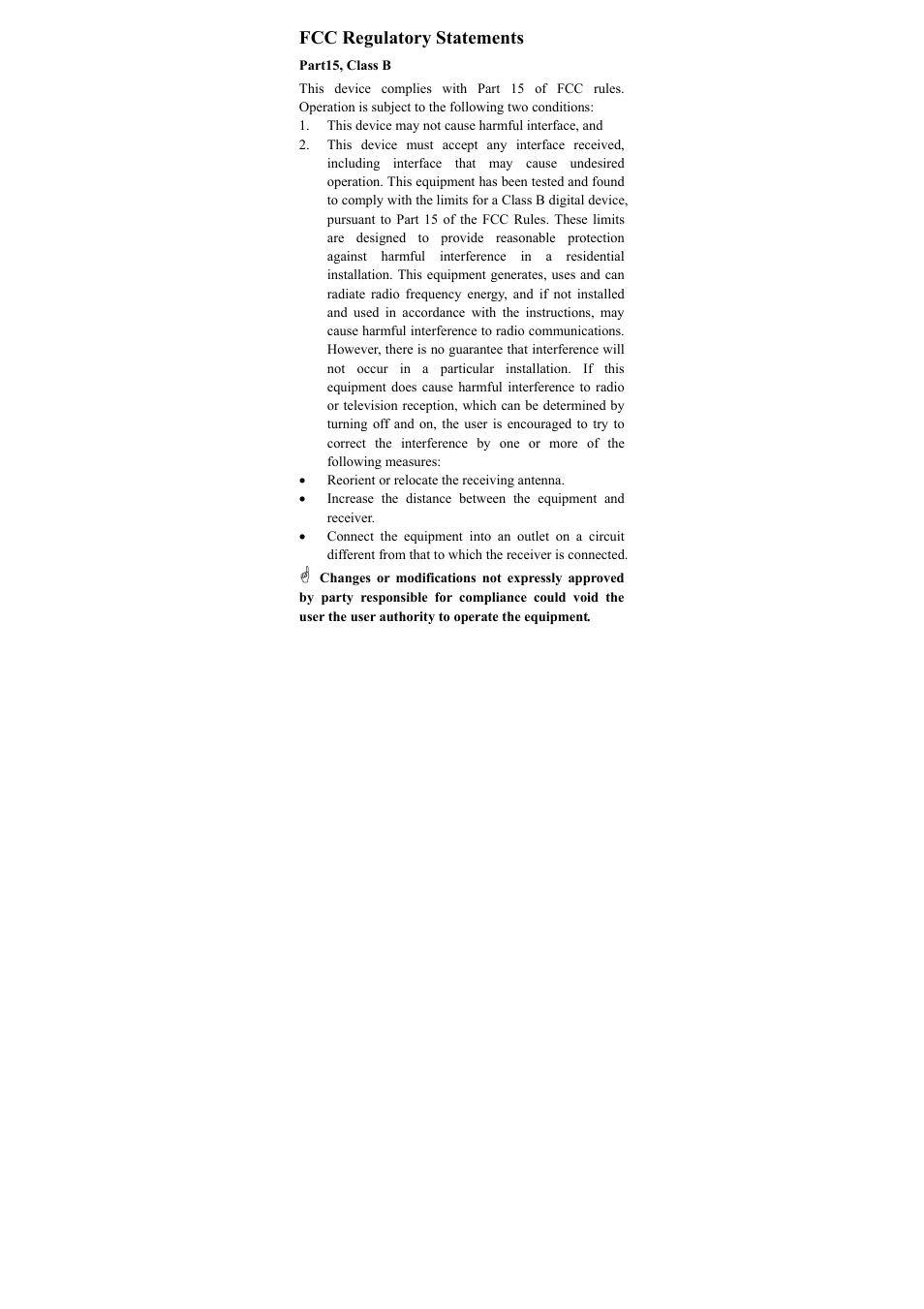 Fcc regulatory statements | Abocom RE450MX User Manual | Page 2 / 13