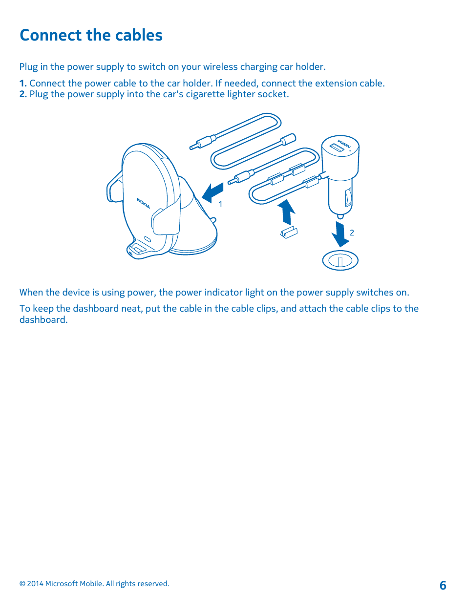 Connect the cables | Nokia CR-200 User Manual | Page 6 / 12
