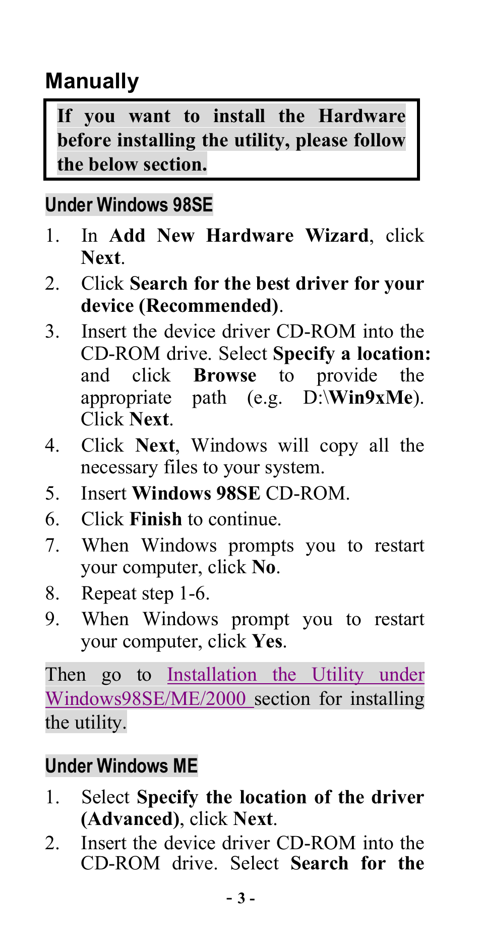 Abocom WUE1500 User Manual | Page 5 / 20