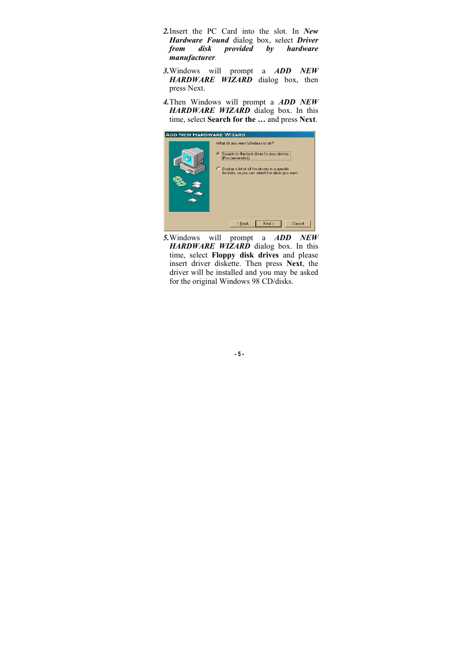 Abocom FE2500 User Manual | Page 6 / 12