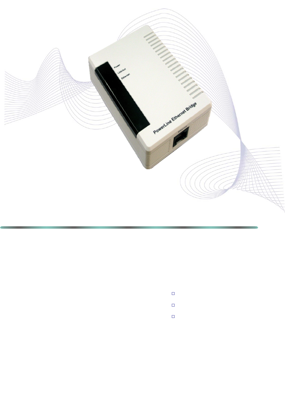 Abocom HomePlug 1.0 Turbo Ethernet Adapter PLE0085 User Manual | 2 pages