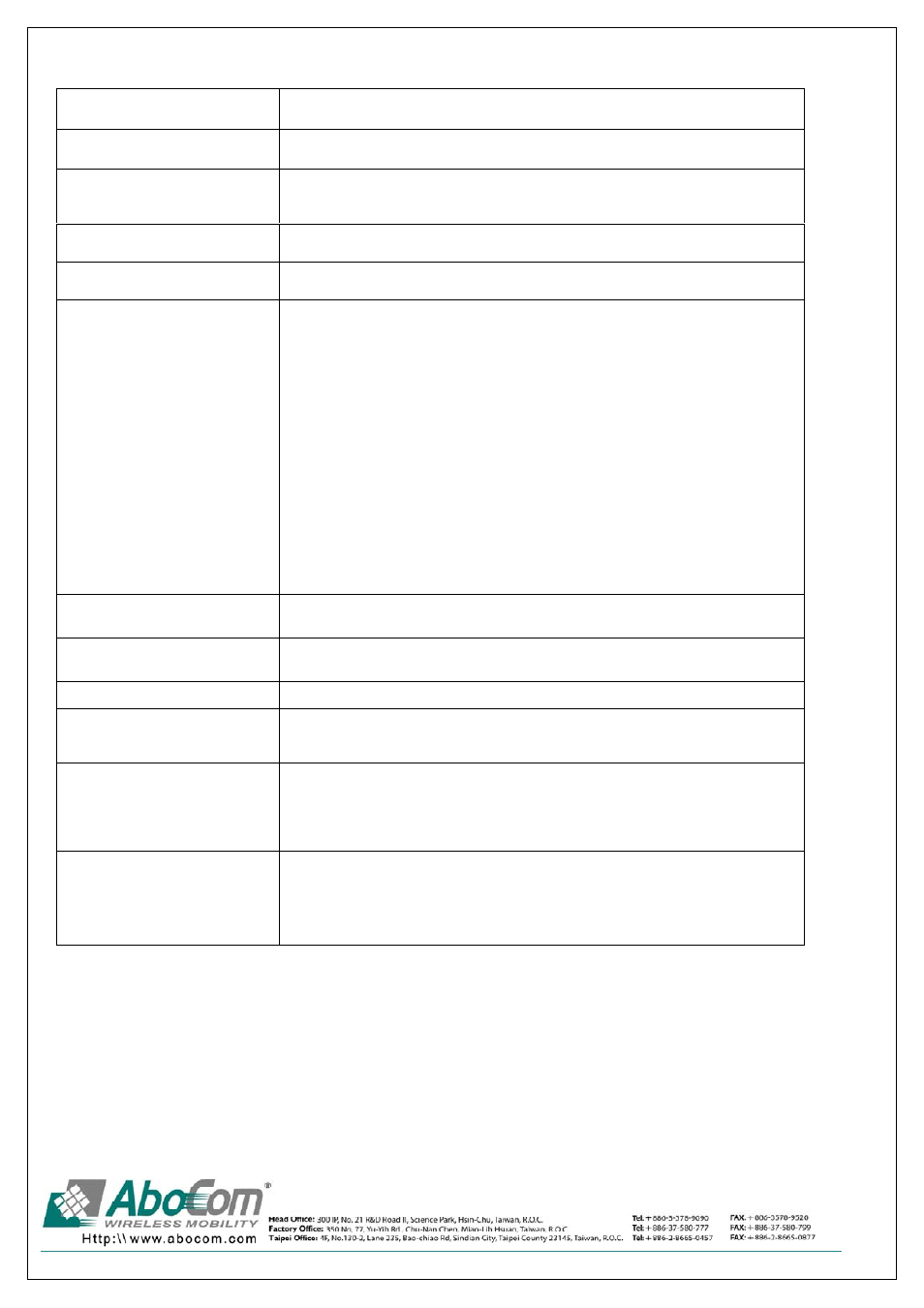 Abocom PLS485PE User Manual | Page 2 / 2