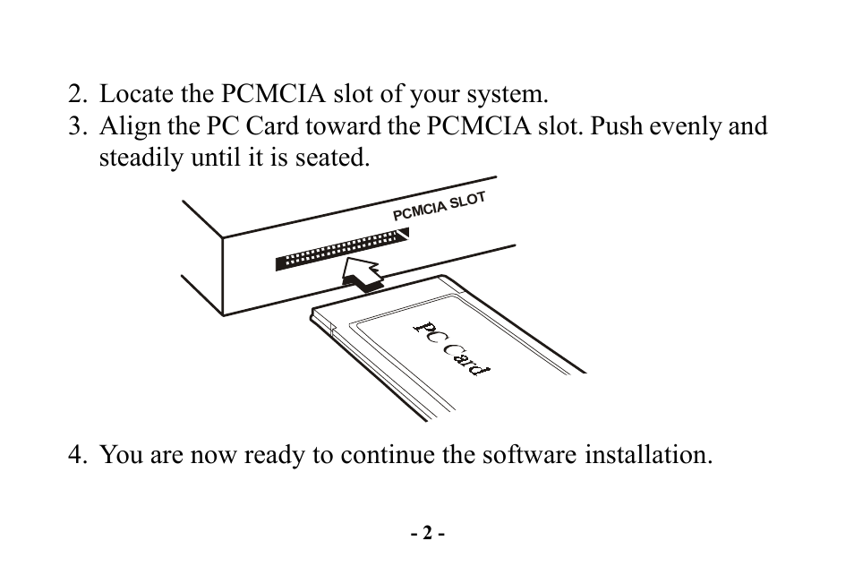 Abocom PCMCIA User Manual | Page 2 / 8