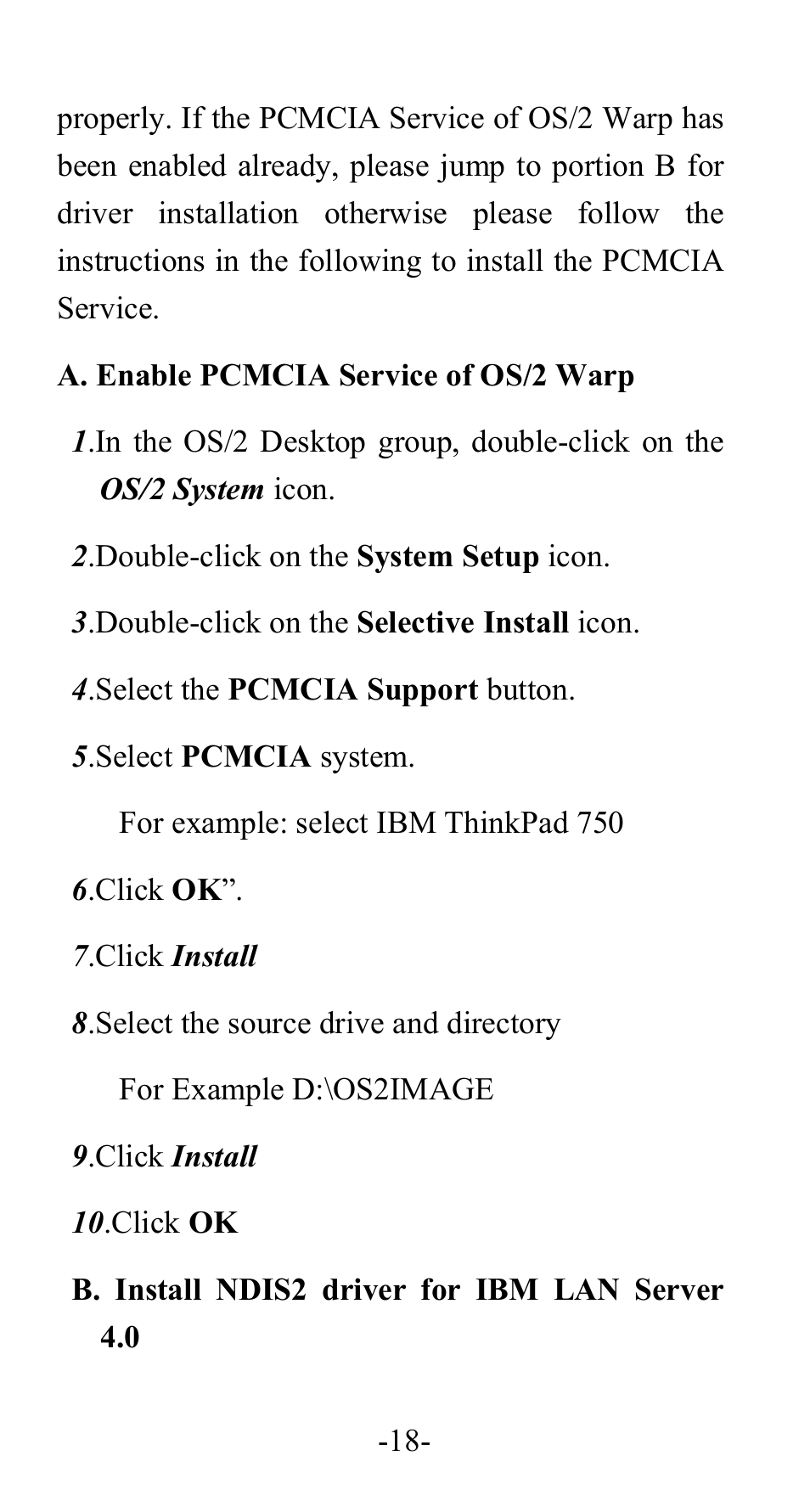 Abocom FE1000 User Manual | Page 19 / 20