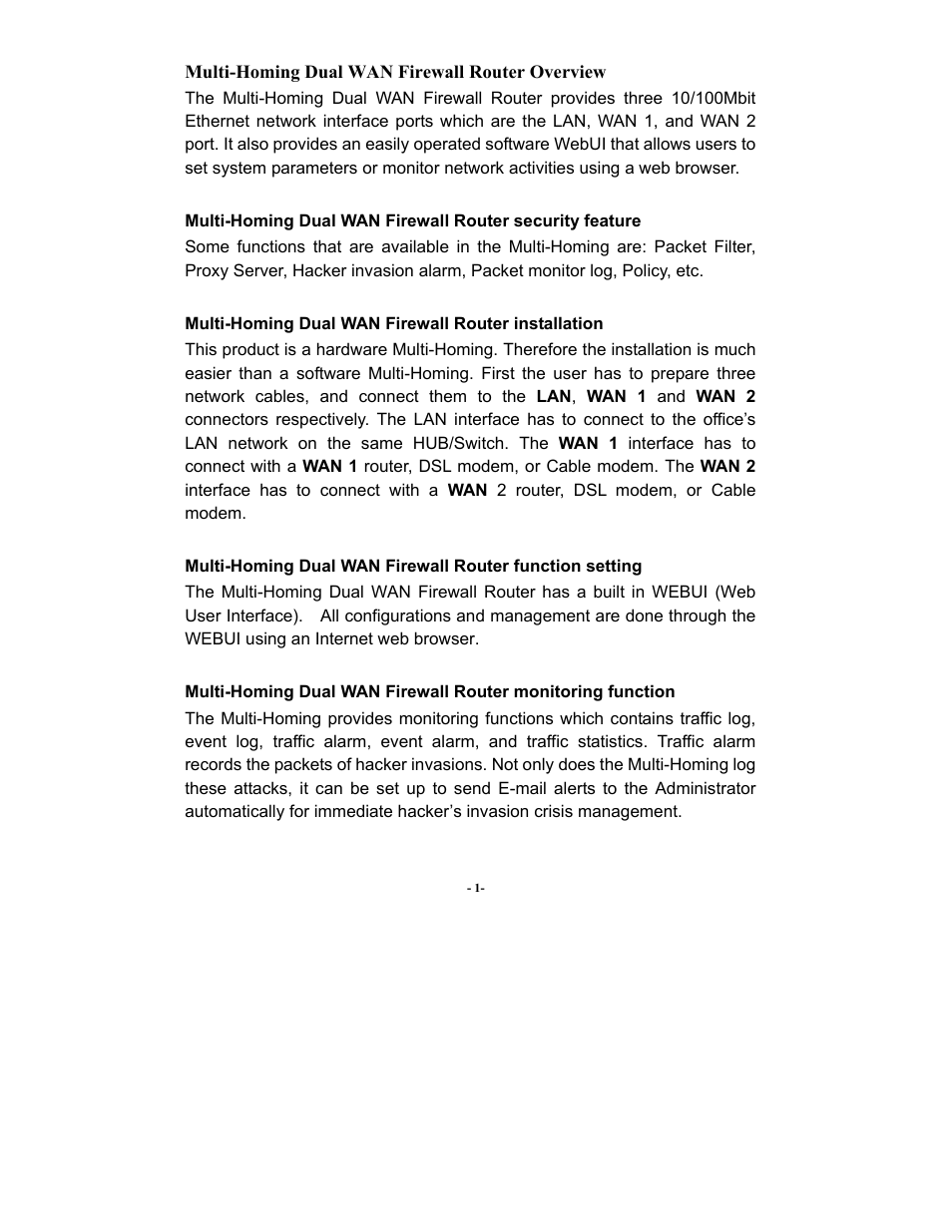 Abocom MH200 User Manual | Page 2 / 11
