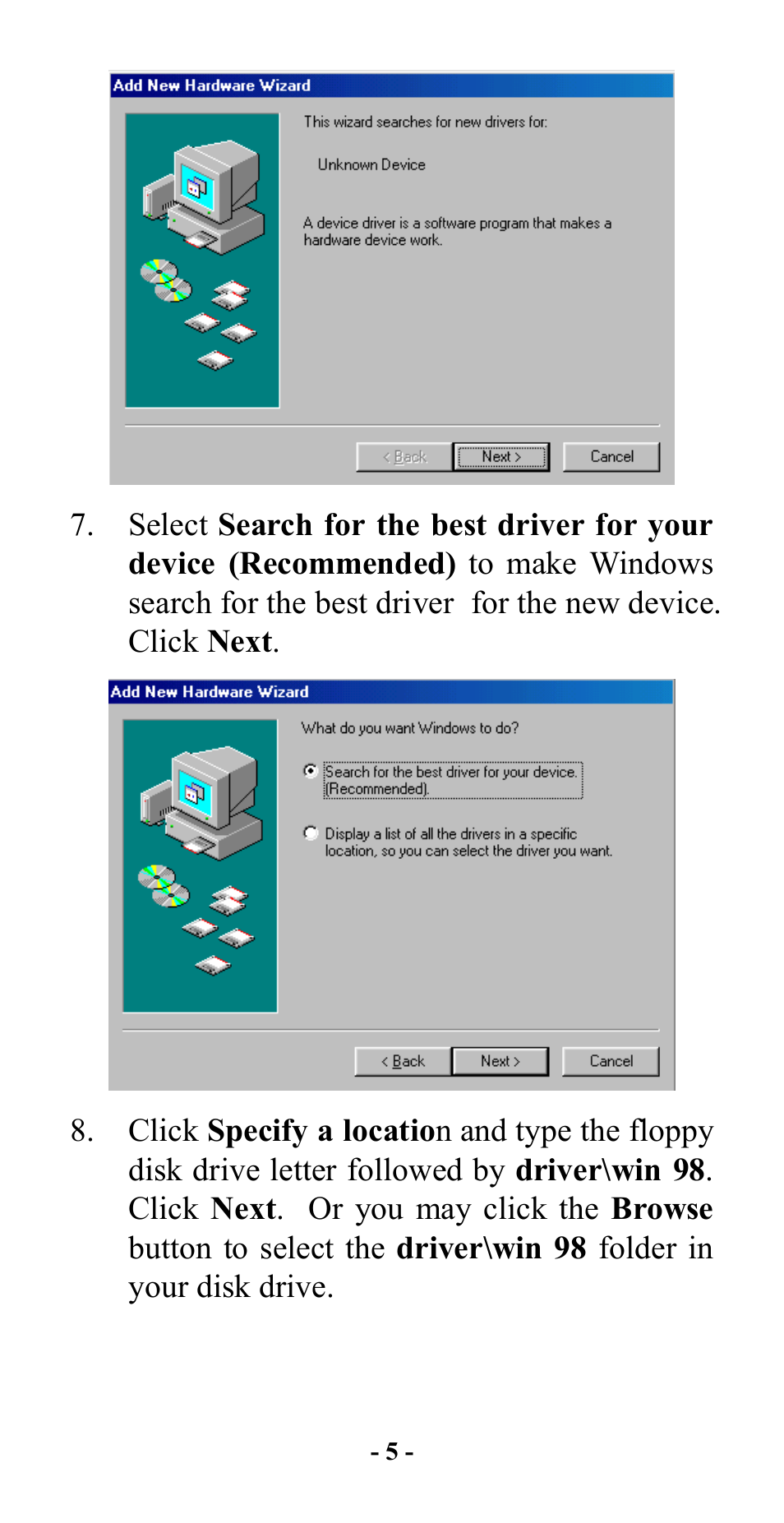 Abocom UFM560 User Manual | Page 6 / 19