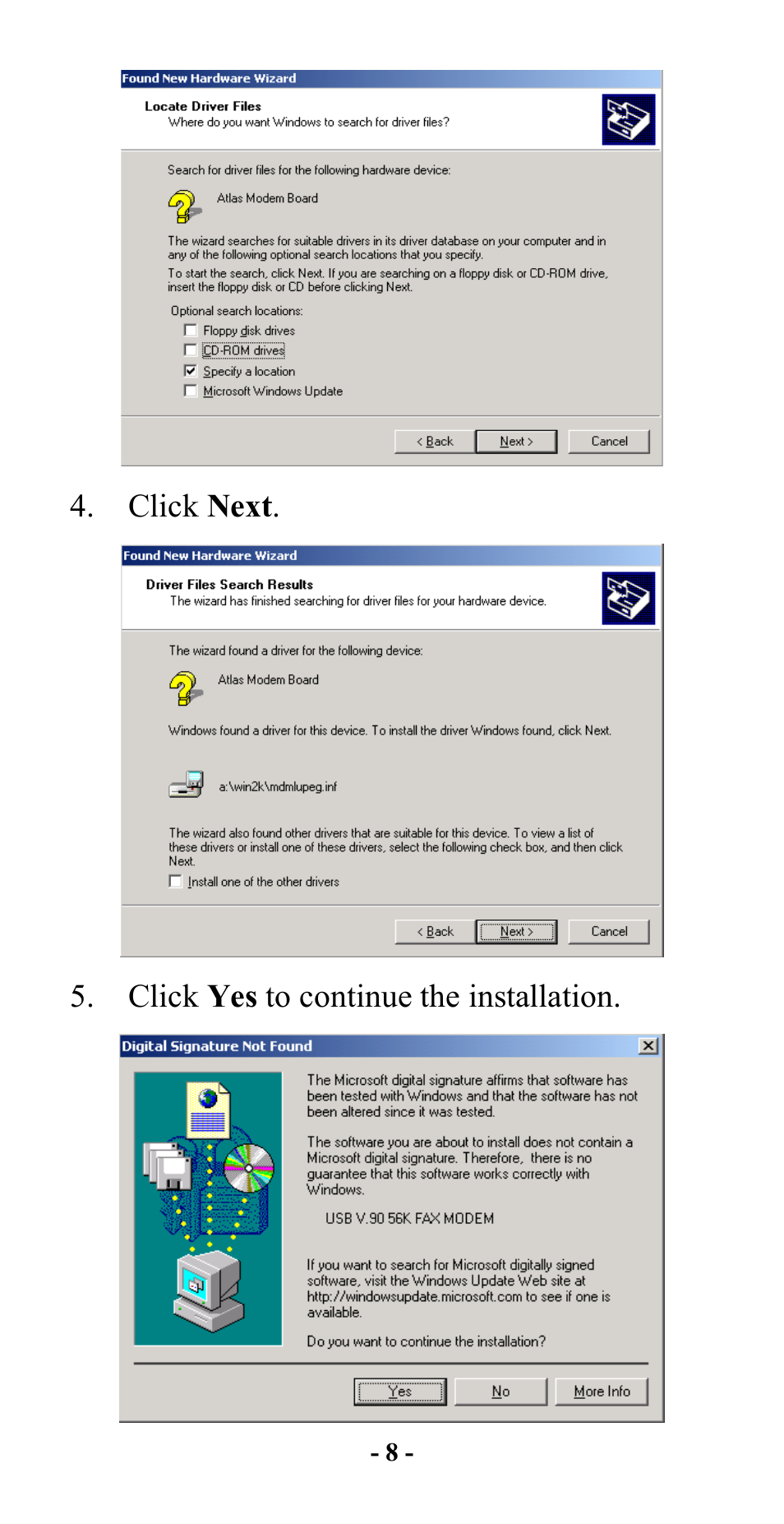 Abocom UFM560 User Manual | Page 9 / 19