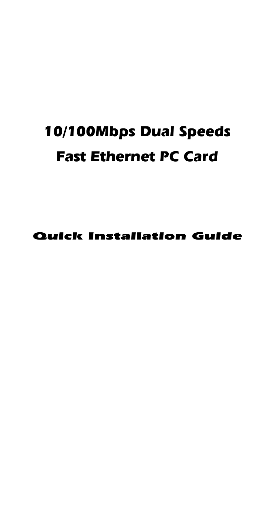 Abocom LA100 User Manual | 20 pages