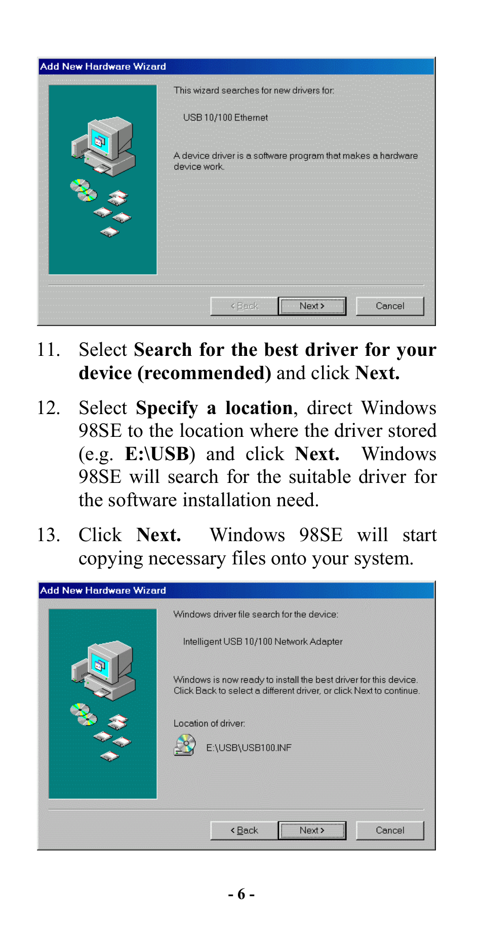 Abocom UFT128S User Manual | Page 8 / 20