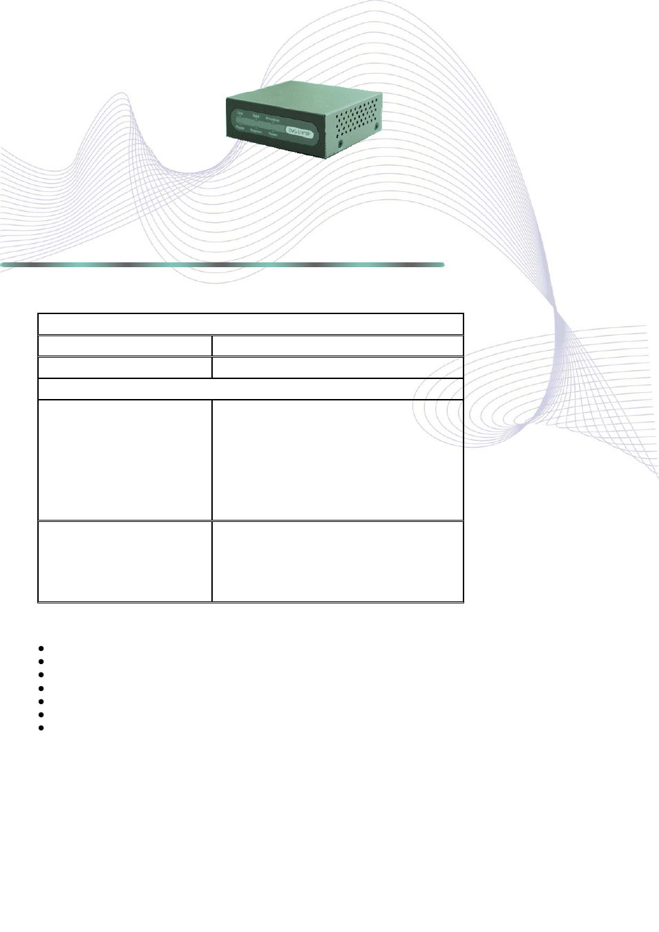 Abocom VOIP DVG-2101SP User Manual | 2 pages