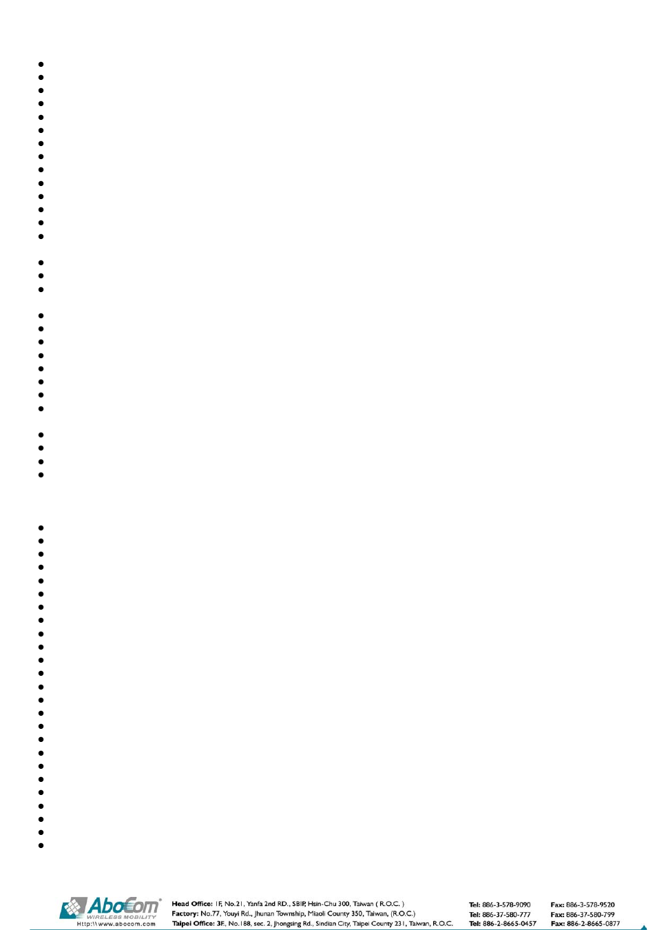 Abocom VOIP DVG-2101SP User Manual | Page 2 / 2