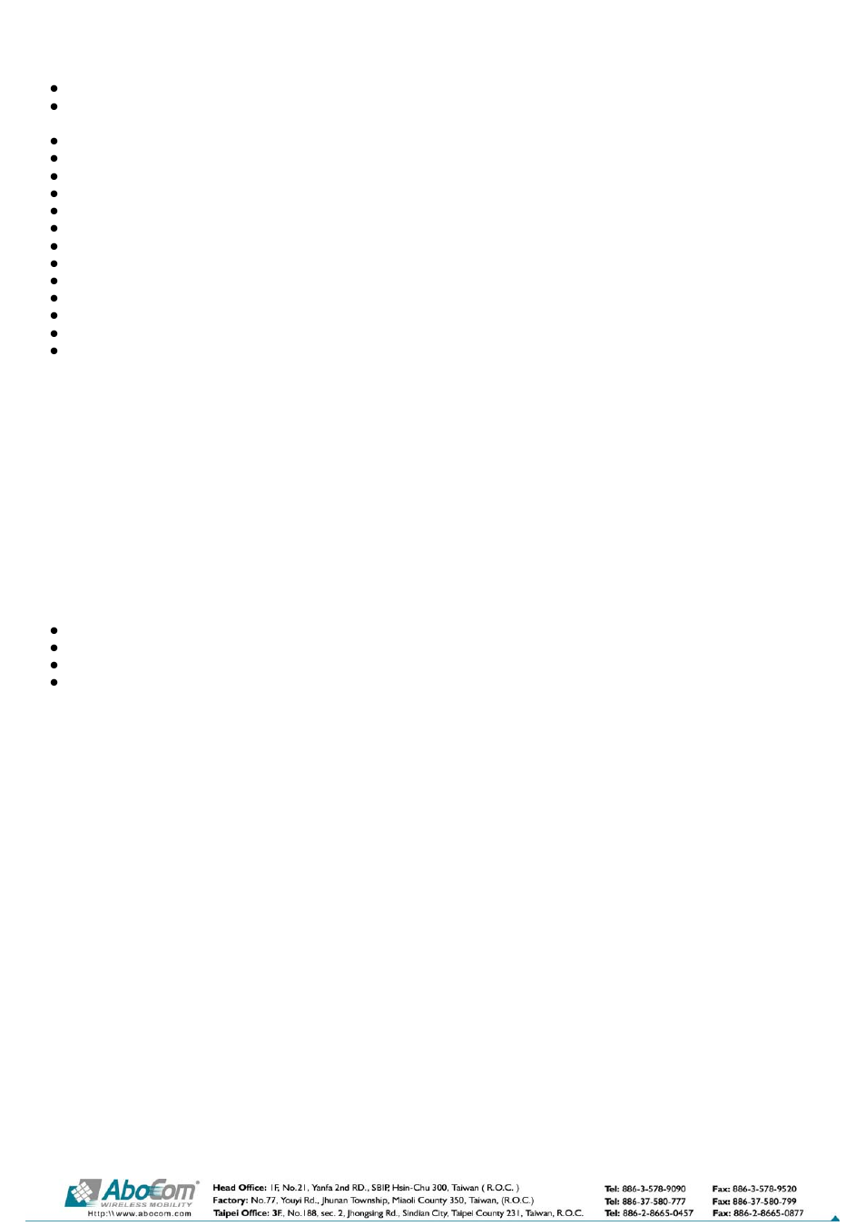 Abocom DVG-5102SP User Manual | Page 3 / 3