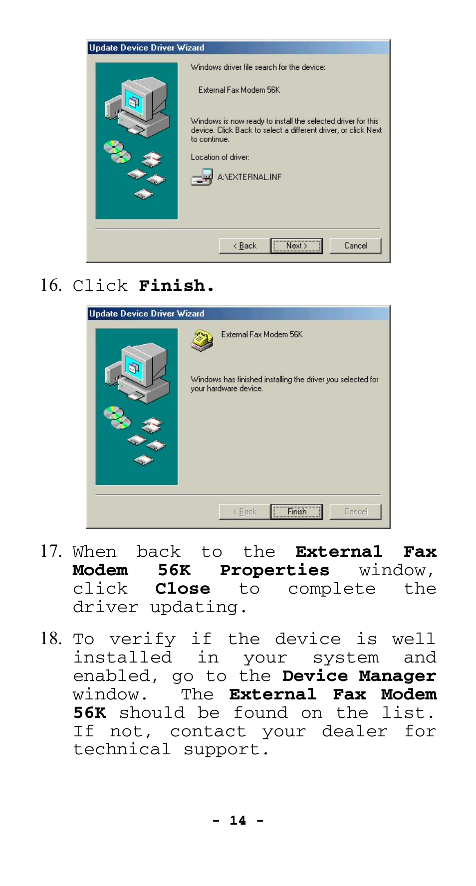 Abocom EFM560 User Manual | Page 15 / 18
