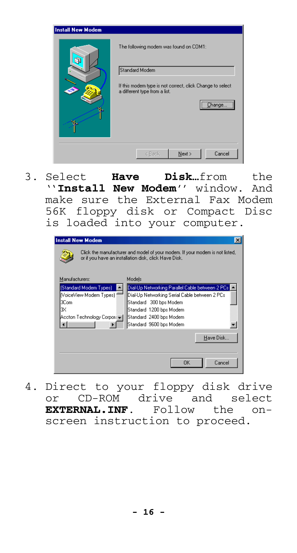 Abocom EFM560 User Manual | Page 17 / 18