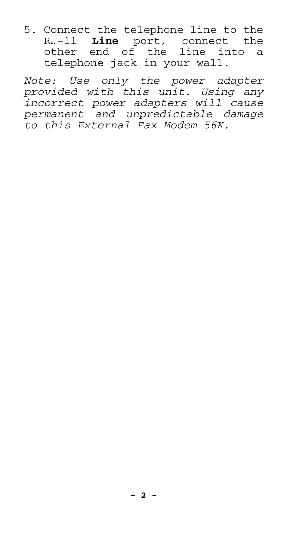 Abocom EFM560 User Manual | Page 3 / 18