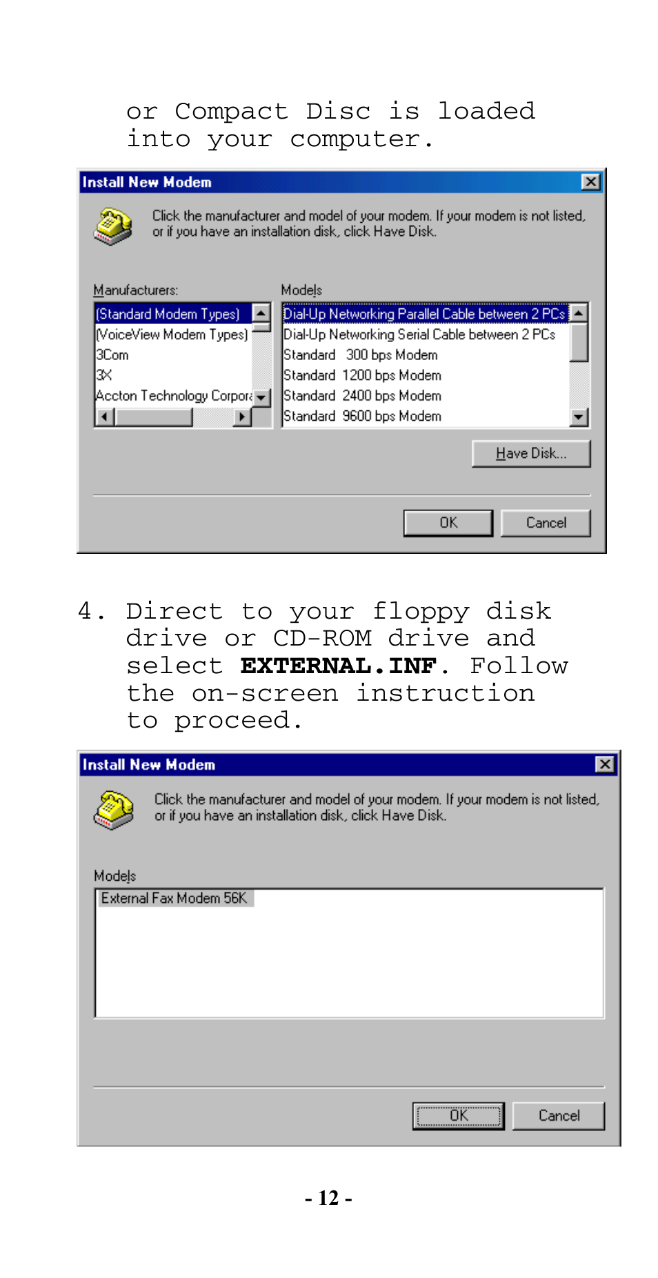 Abocom SFM560 User Manual | Page 13 / 14