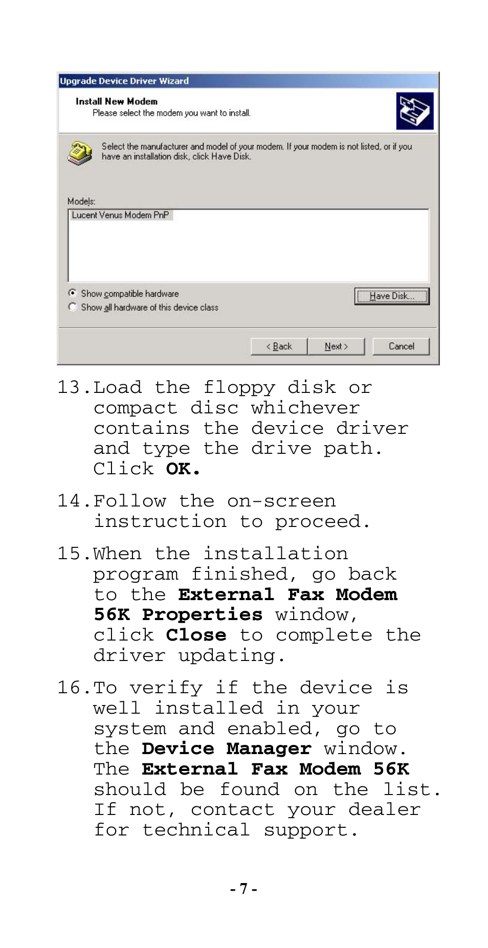 Abocom SFM560 User Manual | Page 8 / 14