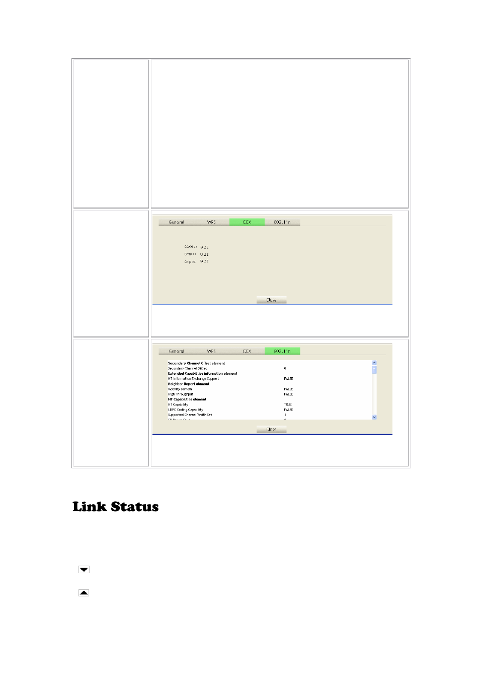 Link status | Abocom 802.11 b/g/n Mini Wireless LAN USB 2.0 Adapter None User Manual | Page 23 / 69