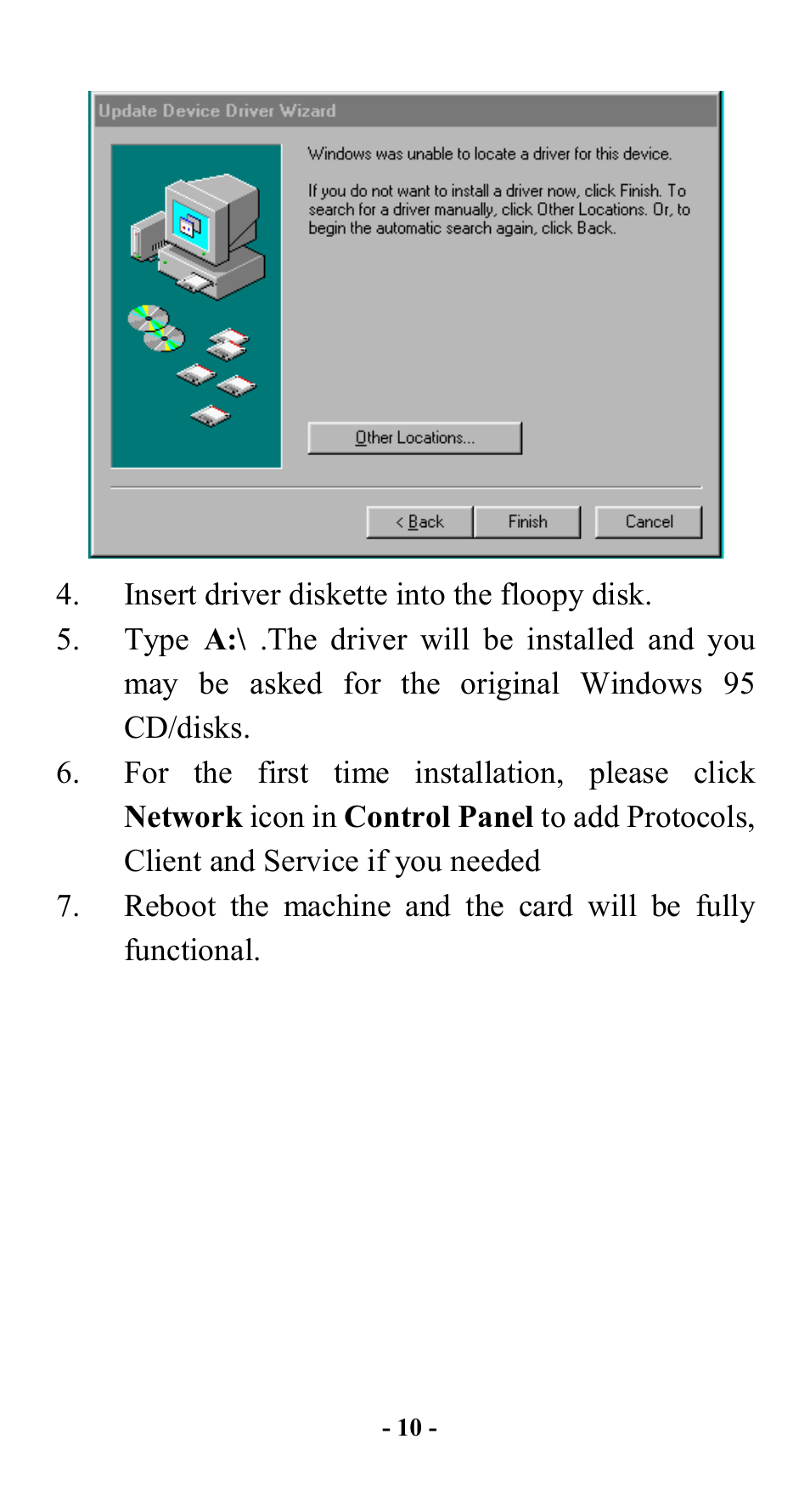 Abocom FE2000 User Manual | Page 11 / 20