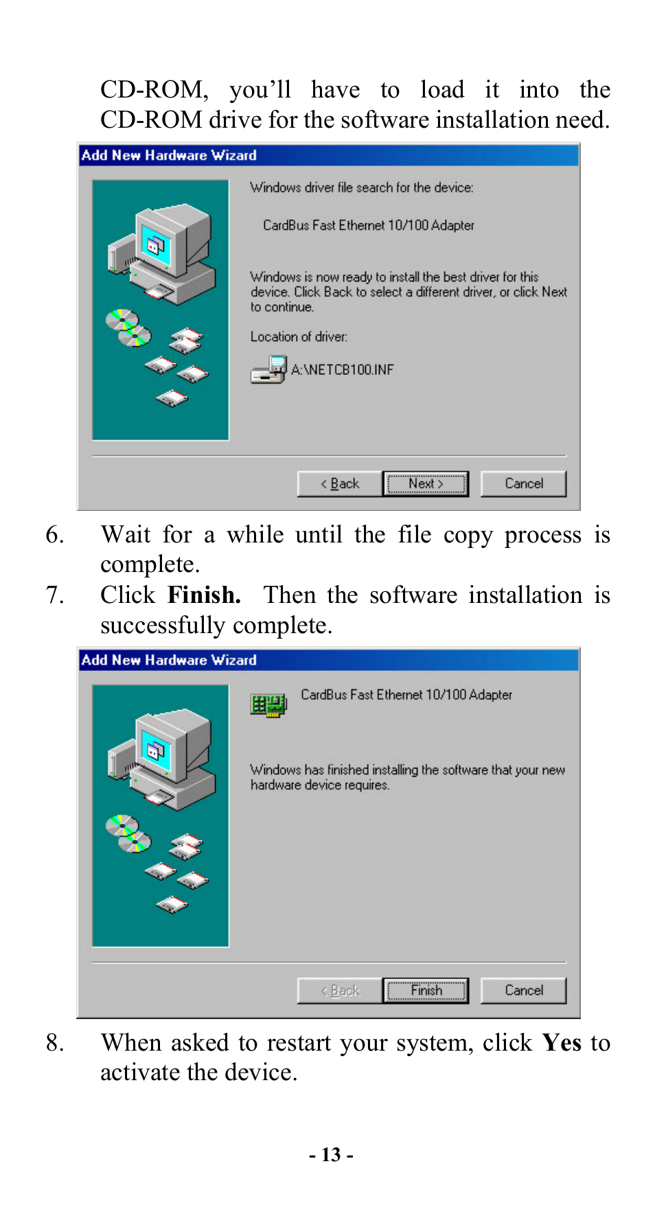 Abocom FE2000 User Manual | Page 14 / 20
