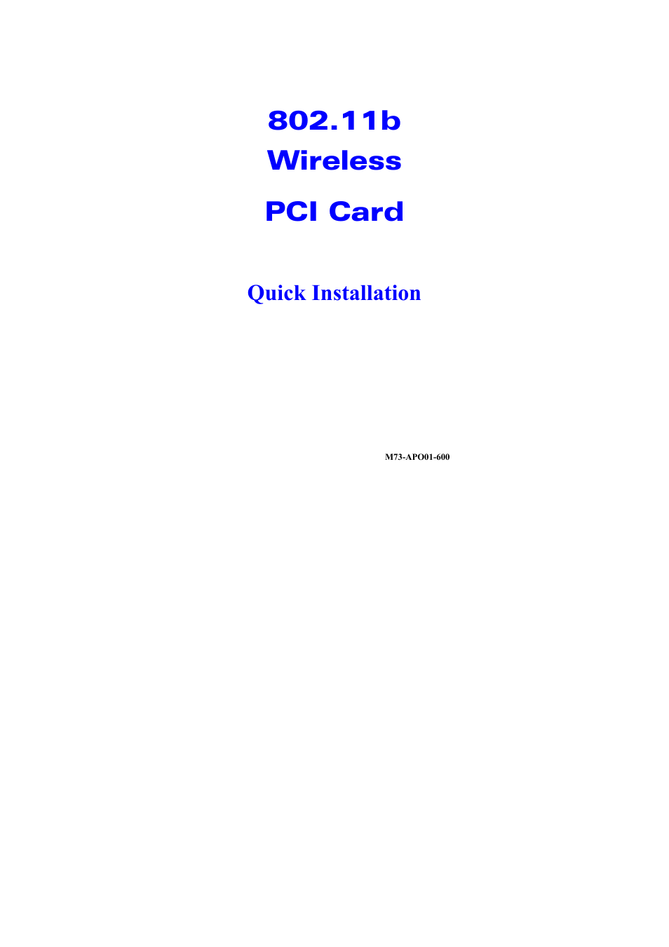 Abocom WP2000 User Manual | 20 pages