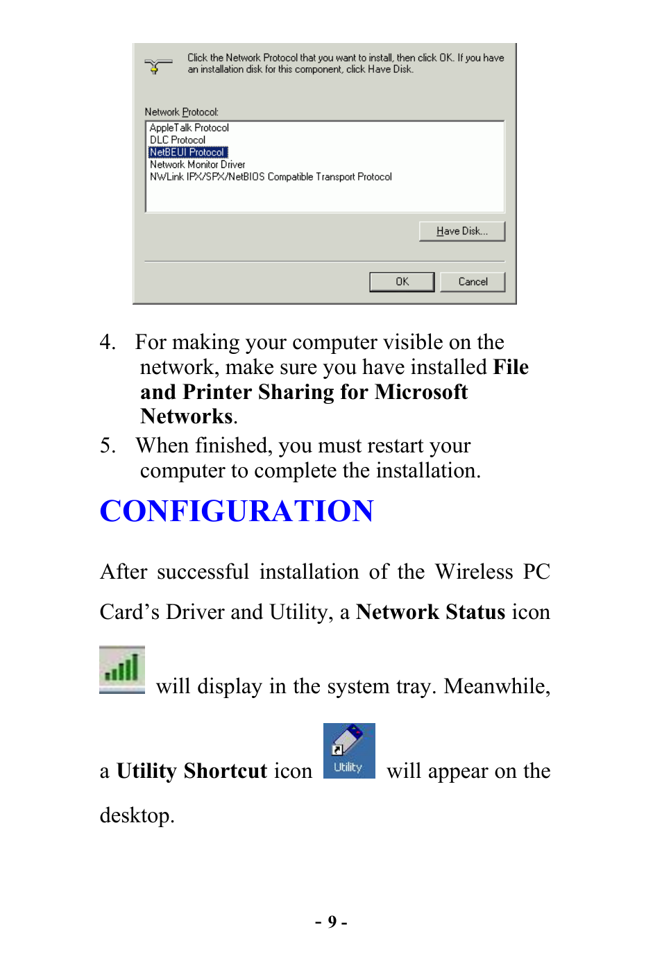 Configuration | Abocom WB2500 User Manual | Page 10 / 20