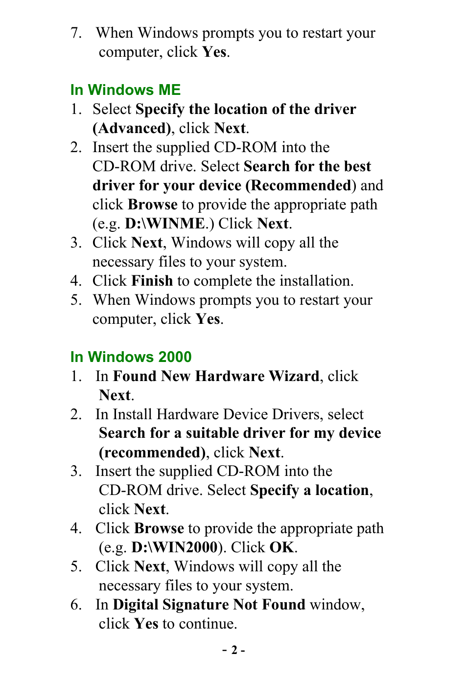Abocom WB2500 User Manual | Page 3 / 20